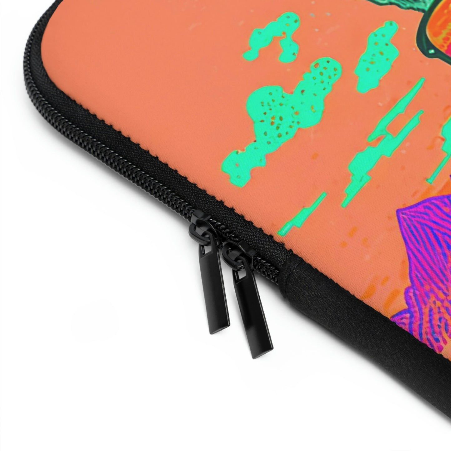 Coyote Laptop Sleeve, Animal Laptop Case, Laptop Organizer Zipper Pouch, Desert Laptop Travel Case, Laptop Accessories