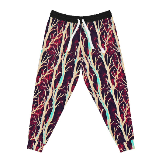 Koala Bear Purple Forest Mens Joggers, Animal Clothing High Waisted Joggers, Mens Yoga Pants, Mens Fashion Streetwear Pants