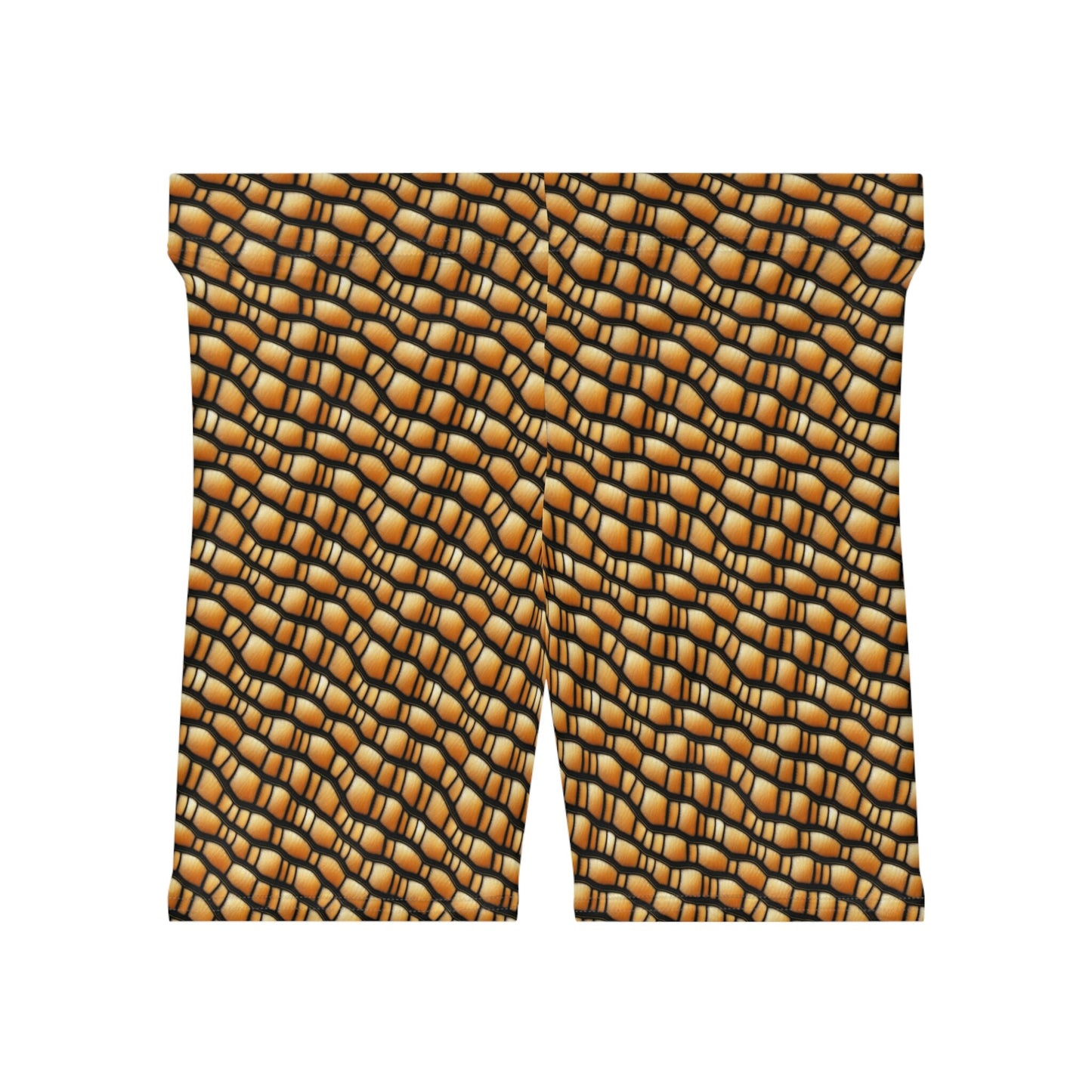 Gila Monster Skin, Lizard Skin, Reptile Scales, Women's Biker Shorts