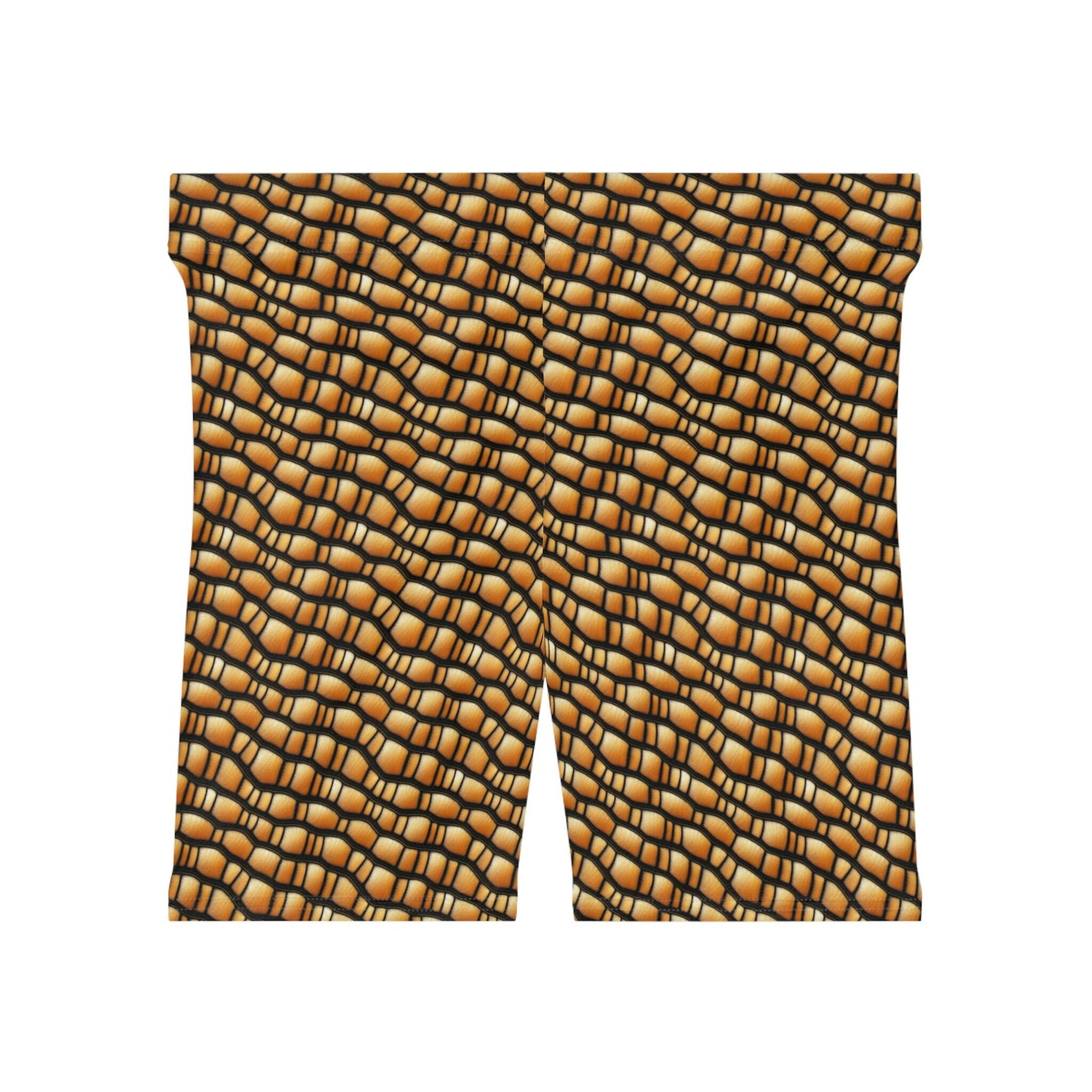 Gila Monster Skin, Lizard Skin, Reptile Scales, Women's Biker Shorts