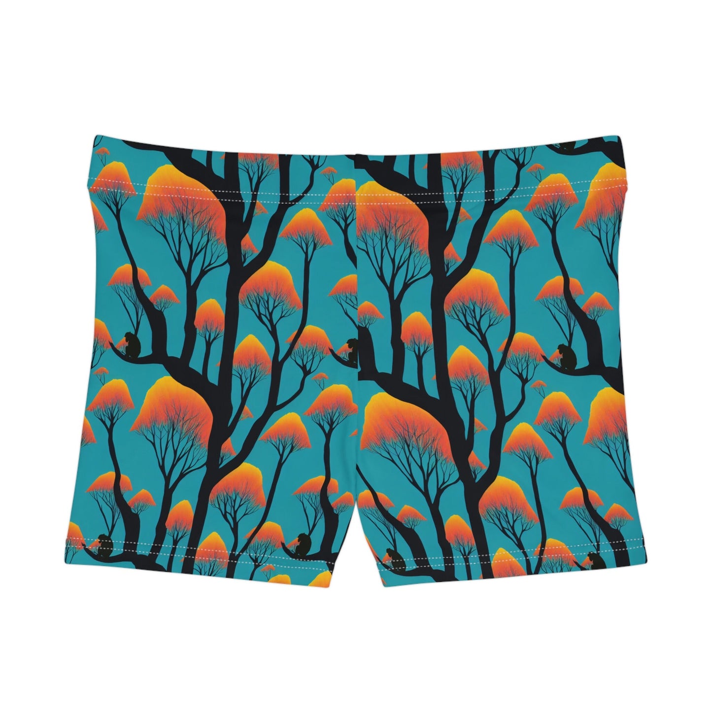 Ape Orange Forest Women's Shorts