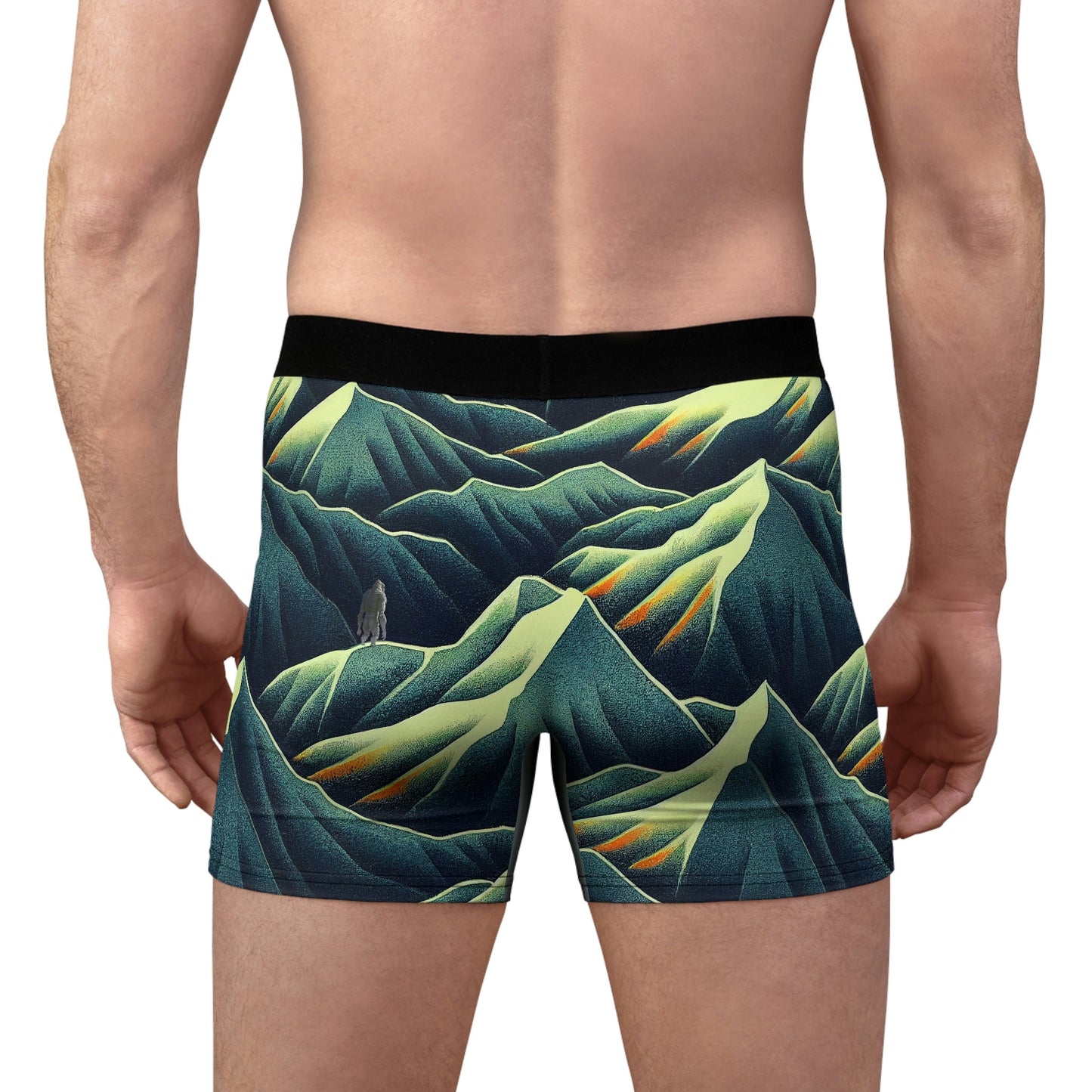Lone Yeti Mountain Men's Boxer Briefs
