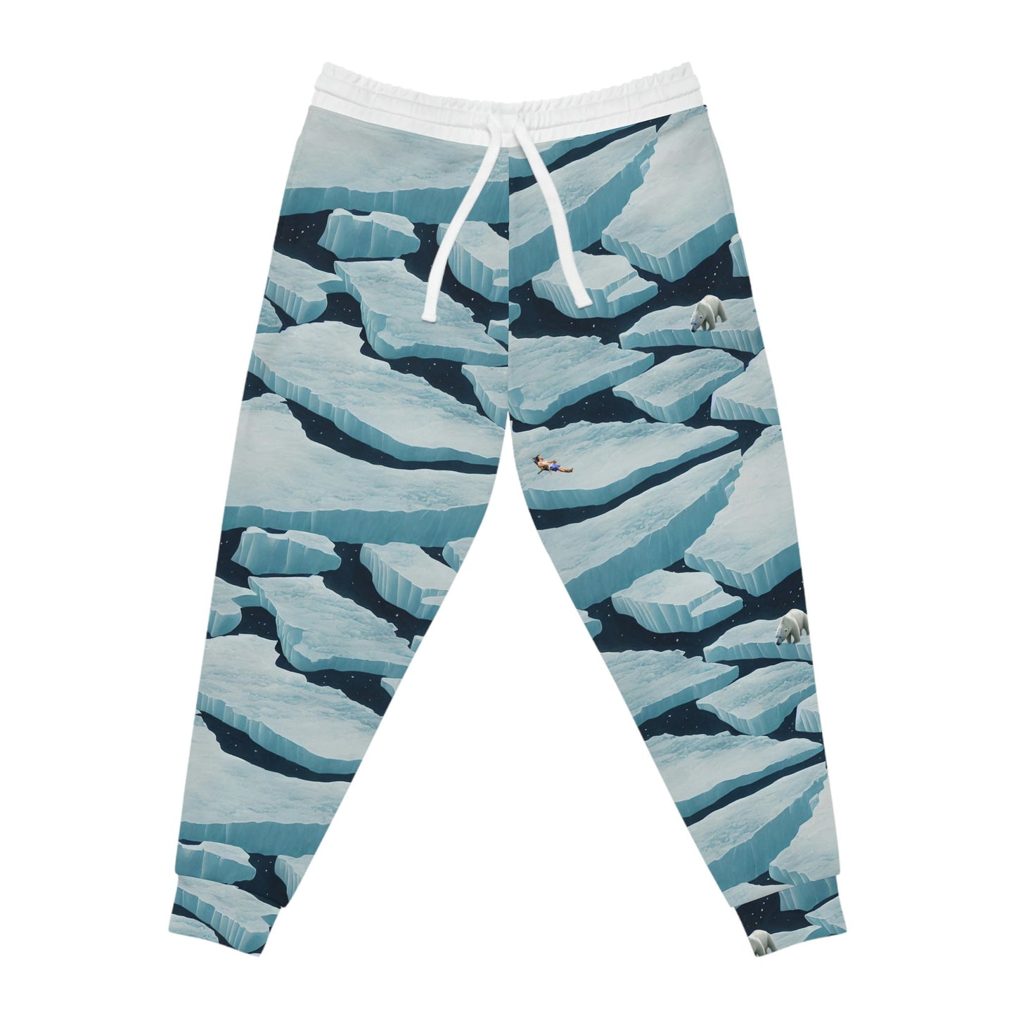 Polar Bear Iceberg Athletic Joggers