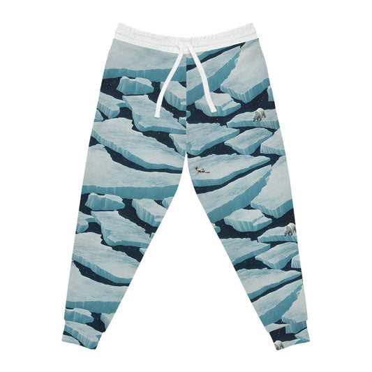 Polar Bear Iceberg Athletic Joggers