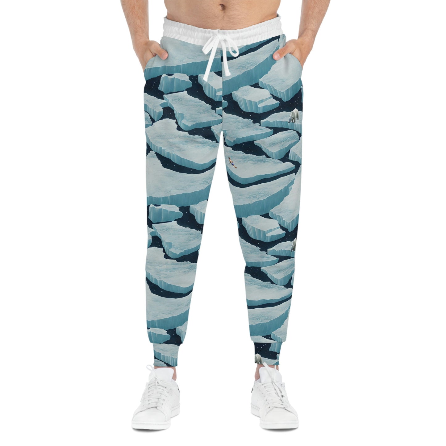 Polar Bear Iceberg Athletic Joggers