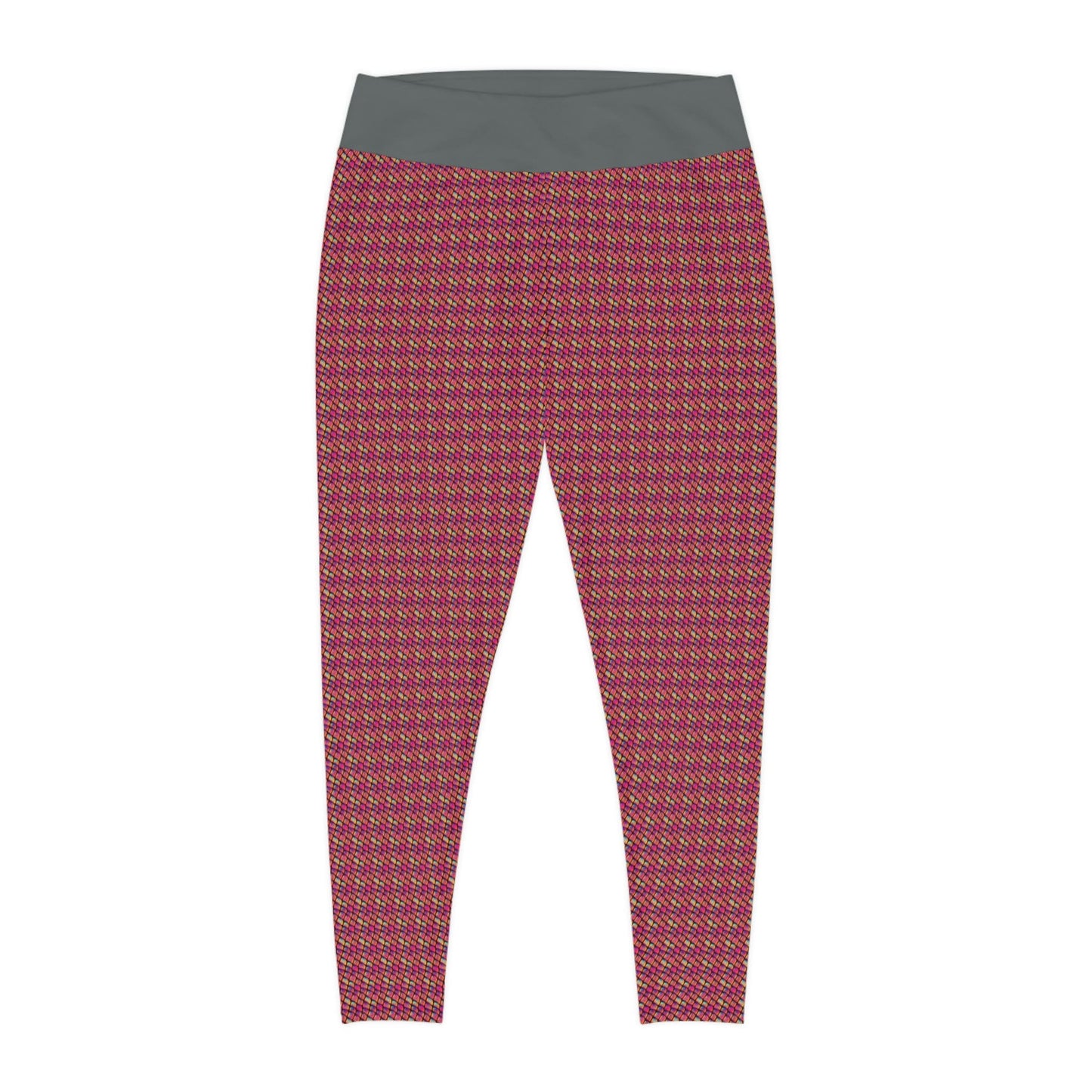 Purple Scales Plus Size Leggings, Fitness Yoga Leggings, Printed Leggings, Workout Leggings for Women, Gym Leggings