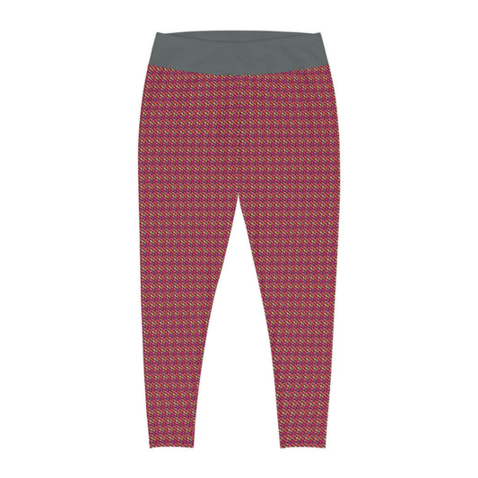 Purple Scales Plus Size Leggings, Fitness Yoga Leggings, Printed Leggings, Workout Leggings for Women, Gym Leggings