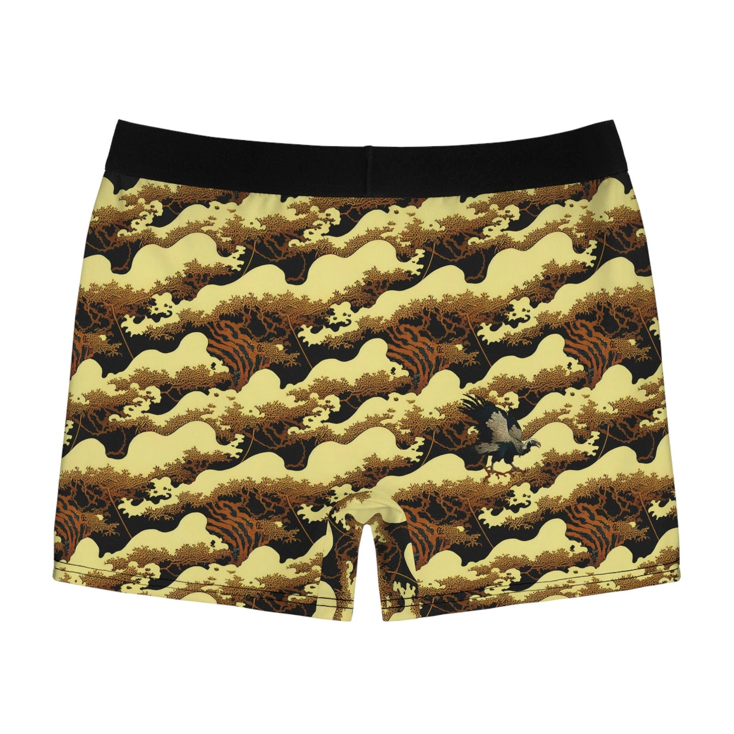 Gold Forest Vulture Men's Boxer Briefs