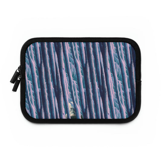 Purple Forest Yeti Laptop Sleeve, Animal Laptop Case, Laptop Organizer Zipper Pouch, Laptop Travel Case, Sasquatch Laptop Pouch