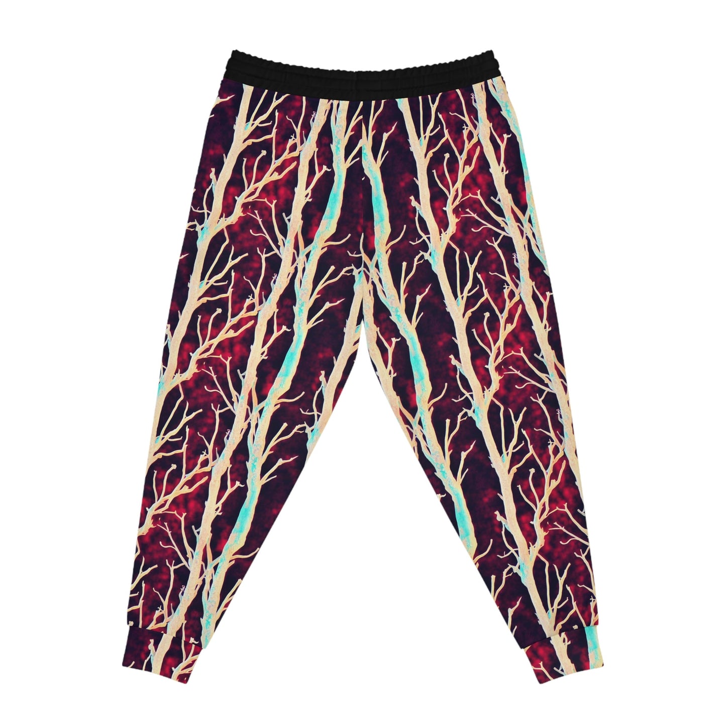 Koala Bear Purple Forest Mens Joggers, Animal Clothing High Waisted Joggers, Mens Yoga Pants, Mens Fashion Streetwear Pants