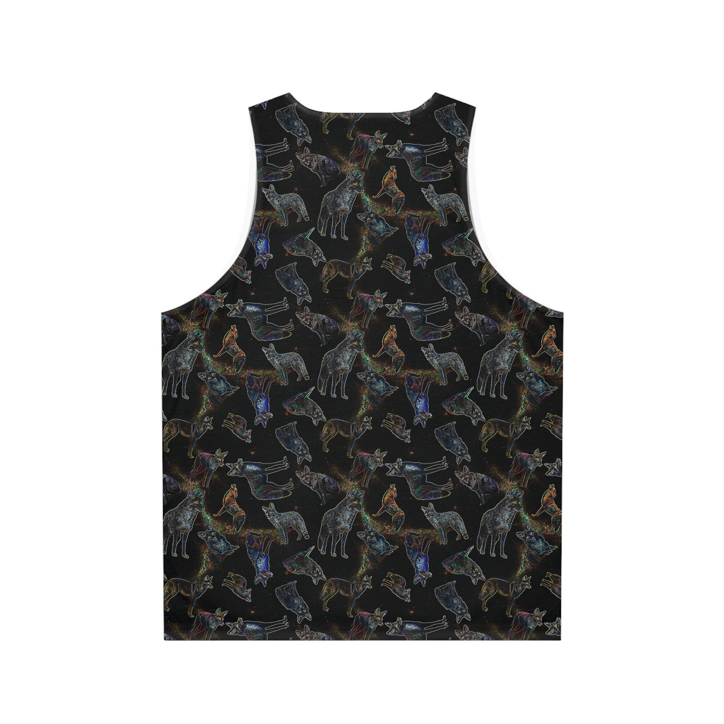 coyote galaxy Unisex Tank Top