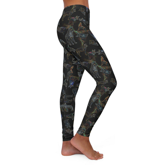 Coyote Galaxy Women's Spandex Leggings