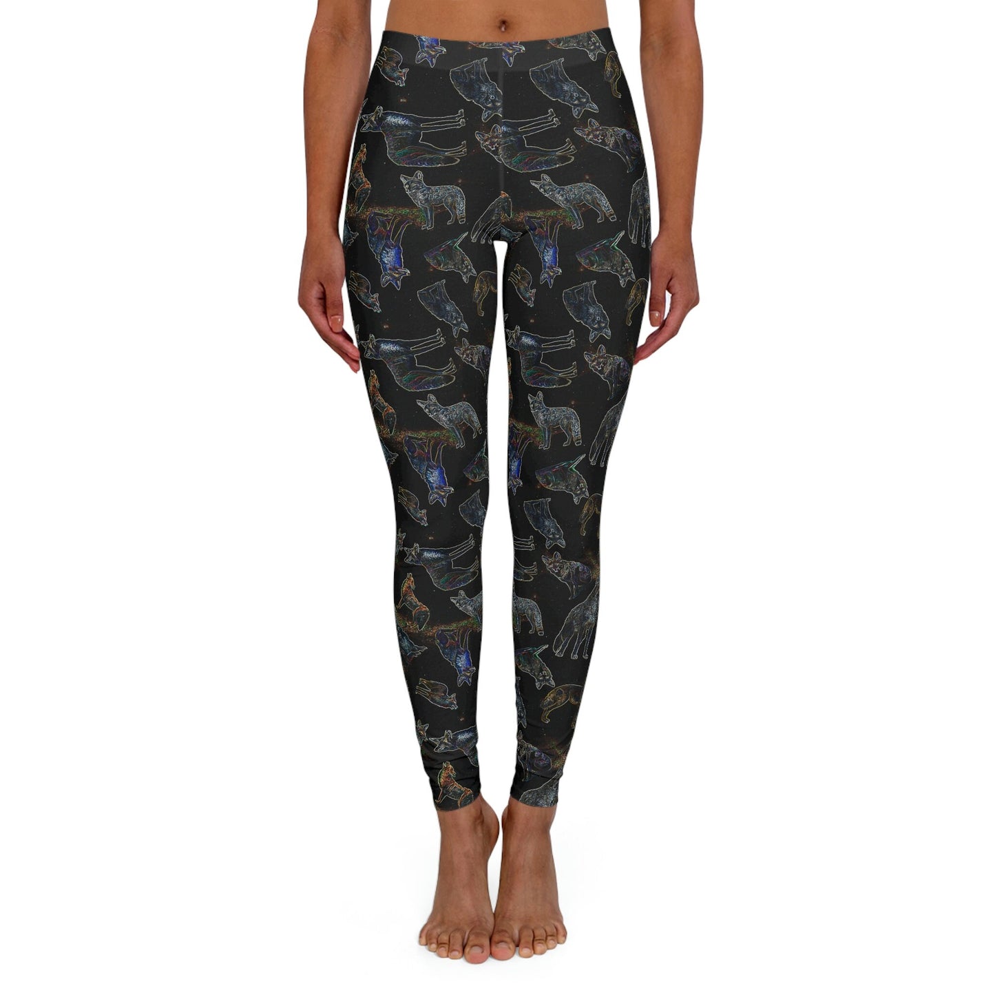 Coyote Galaxy Women's Spandex Leggings