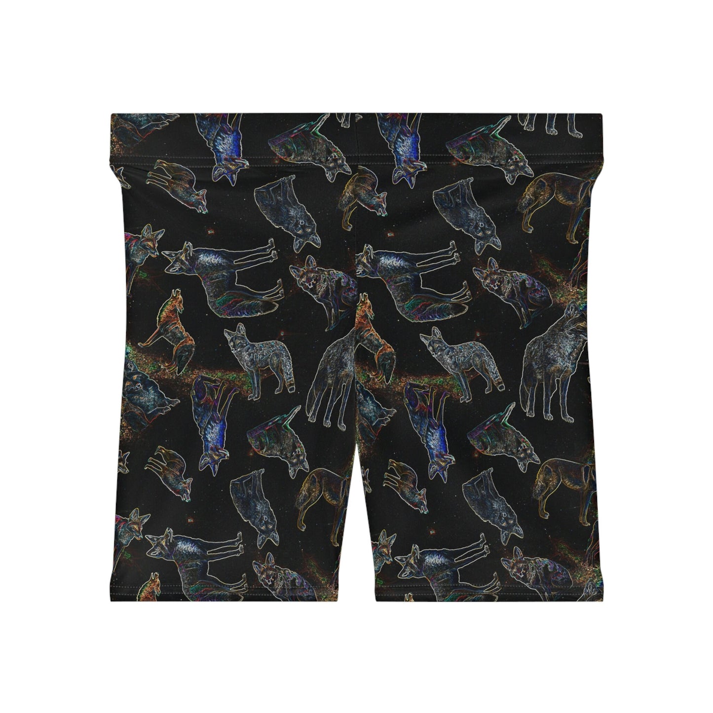 Coyote Galaxy Women's Biker Shorts