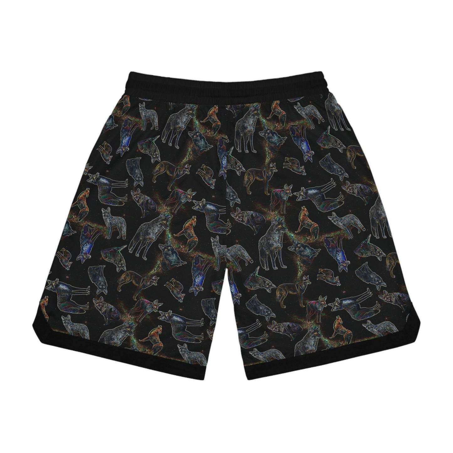 Coyote Galaxy Basketball Rib Shorts