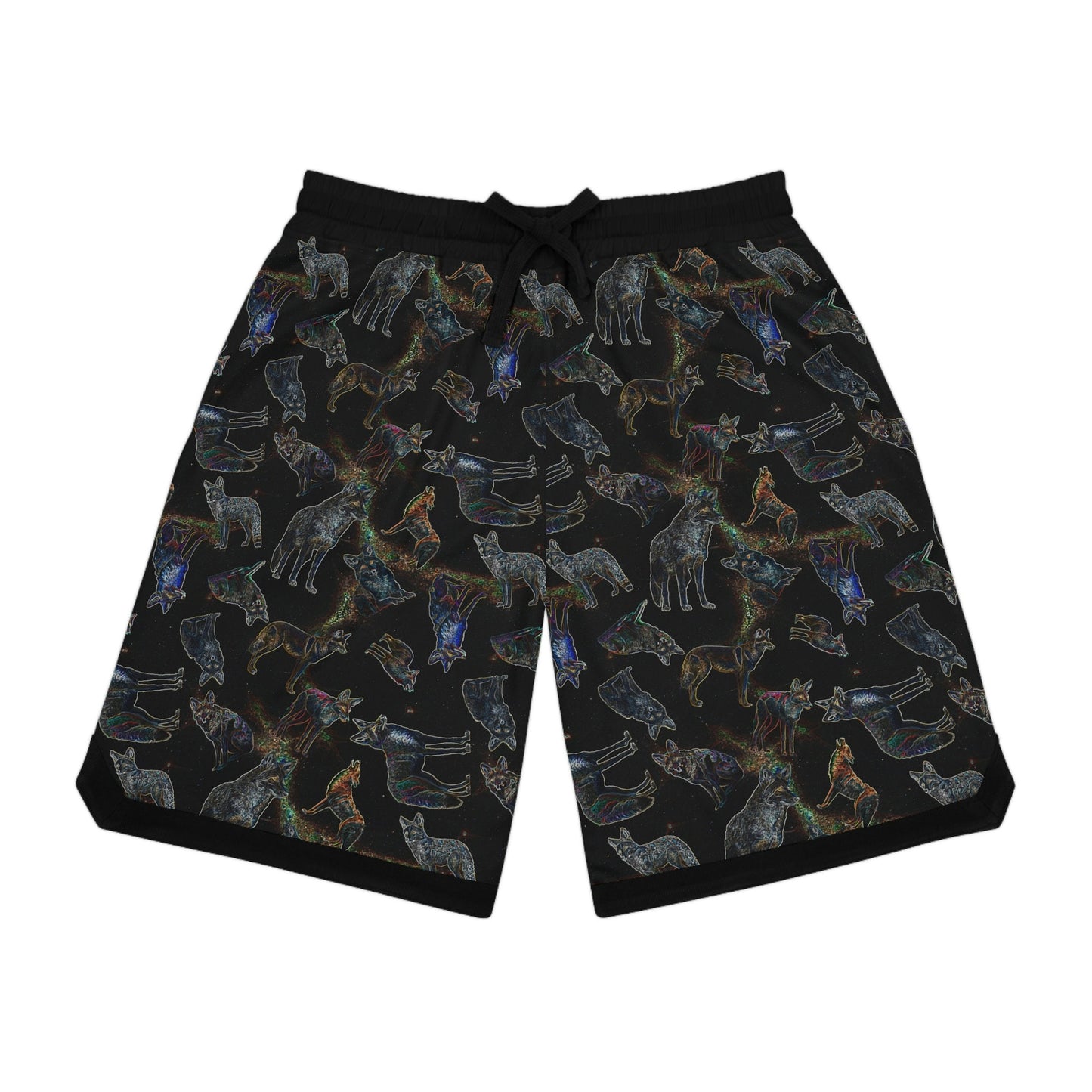 Coyote Galaxy Basketball Rib Shorts