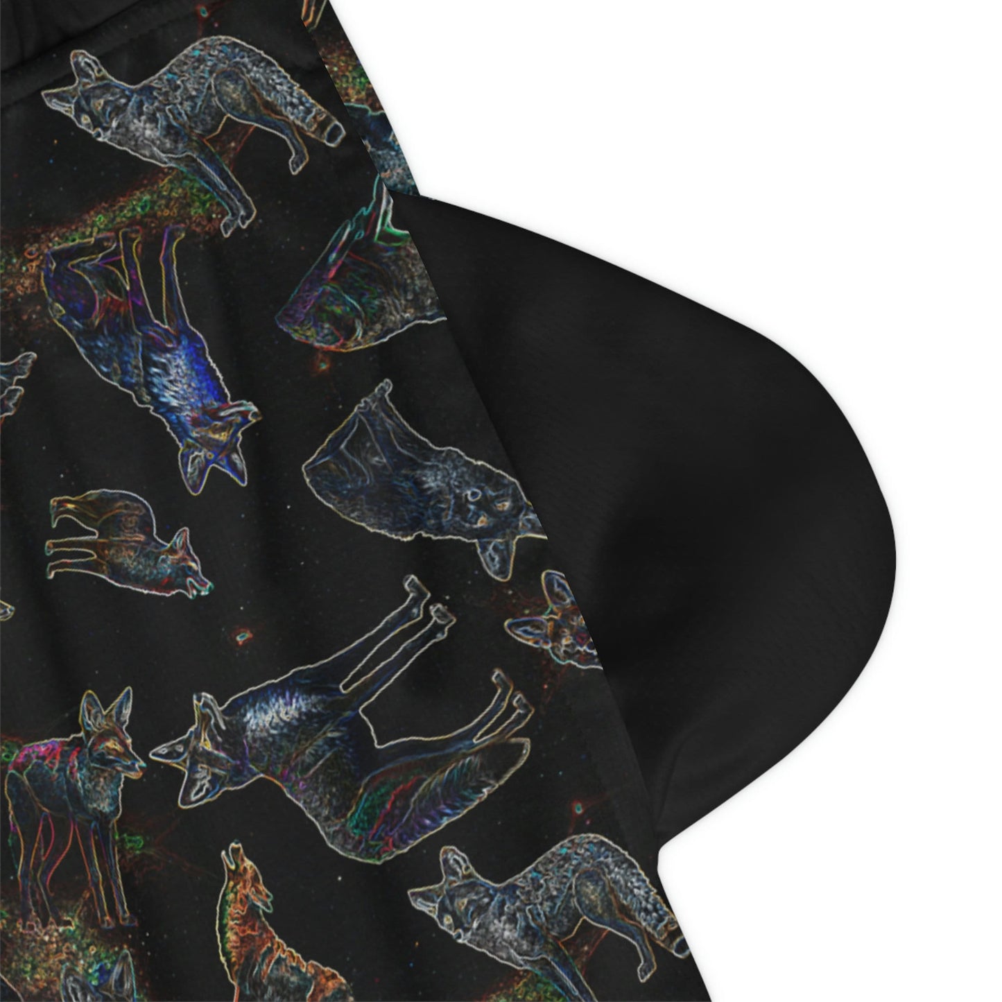 Coyote Galaxy Basketball Rib Shorts
