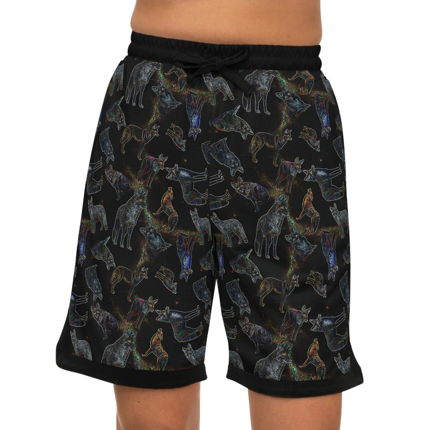 Coyote Galaxy Basketball Rib Shorts