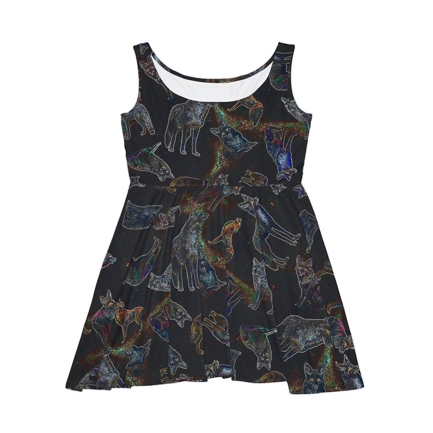 Coyote Galaxy Women's Skater Dress