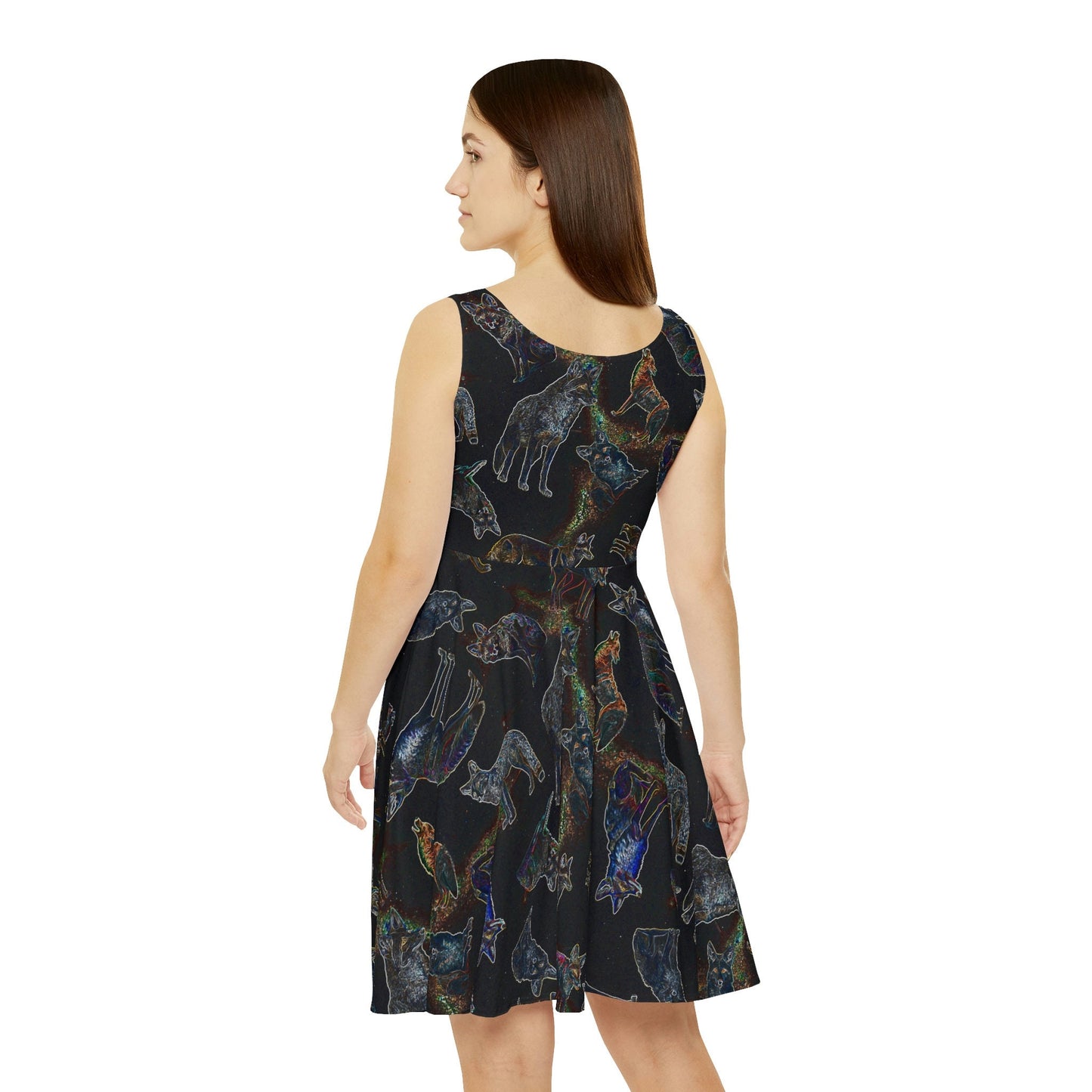 Coyote Galaxy Women's Skater Dress