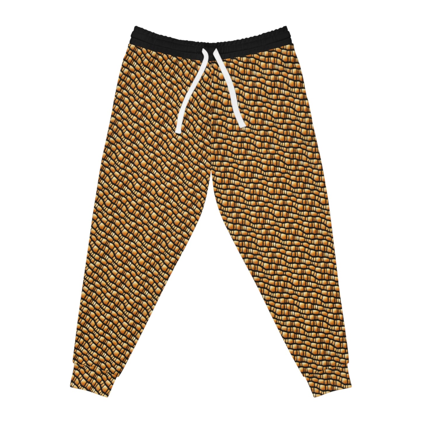 Gila Monster Skin Mens Joggers, Lizard Clothes High Waisted Joggers, Athletic Clothing Workout Pants, Nature Clothing Gym Joggers
