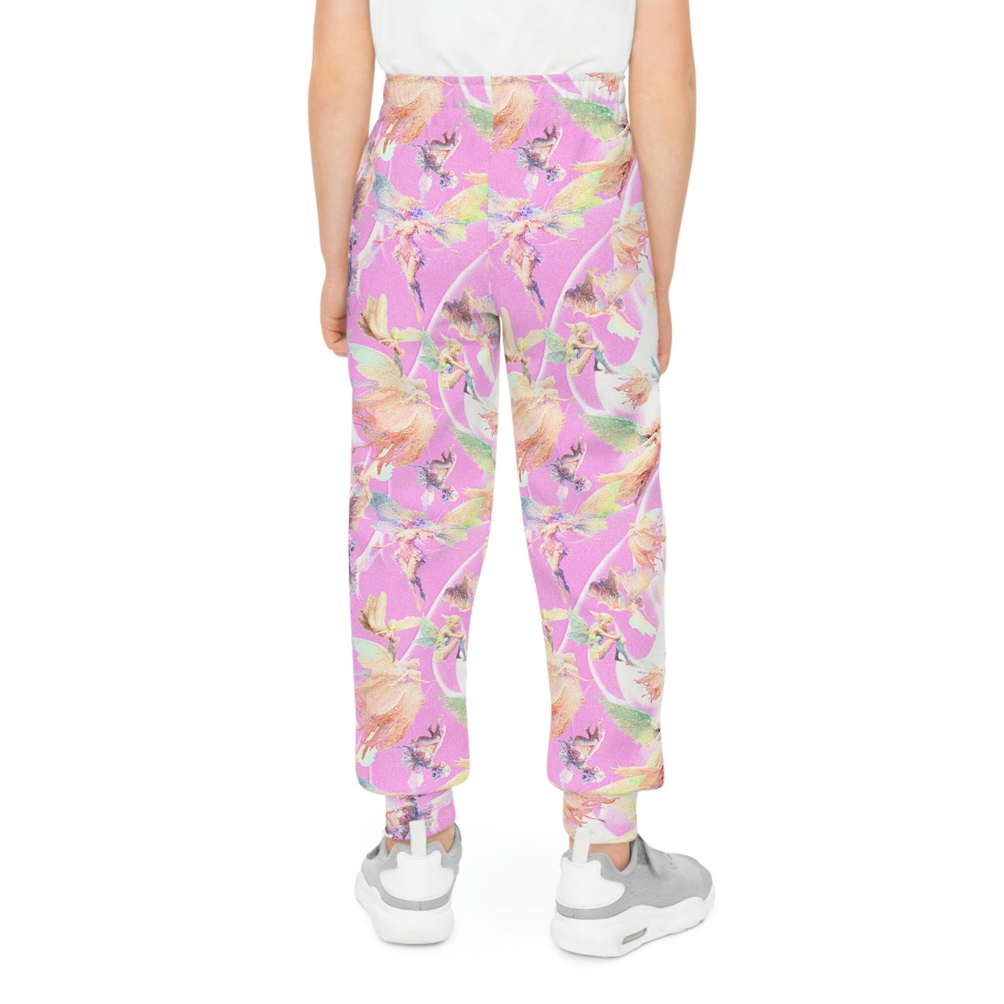 Fairy Youth Joggers, sweatpants, comfortable, stylish, kids fashion, casual wear fairy-inspired, magical, whimsical, fantasy, mystical girls
