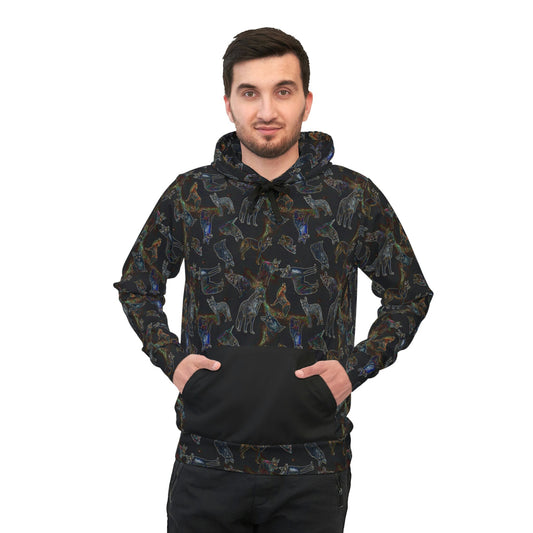 Coyote Galaxy Athletic Hoodie