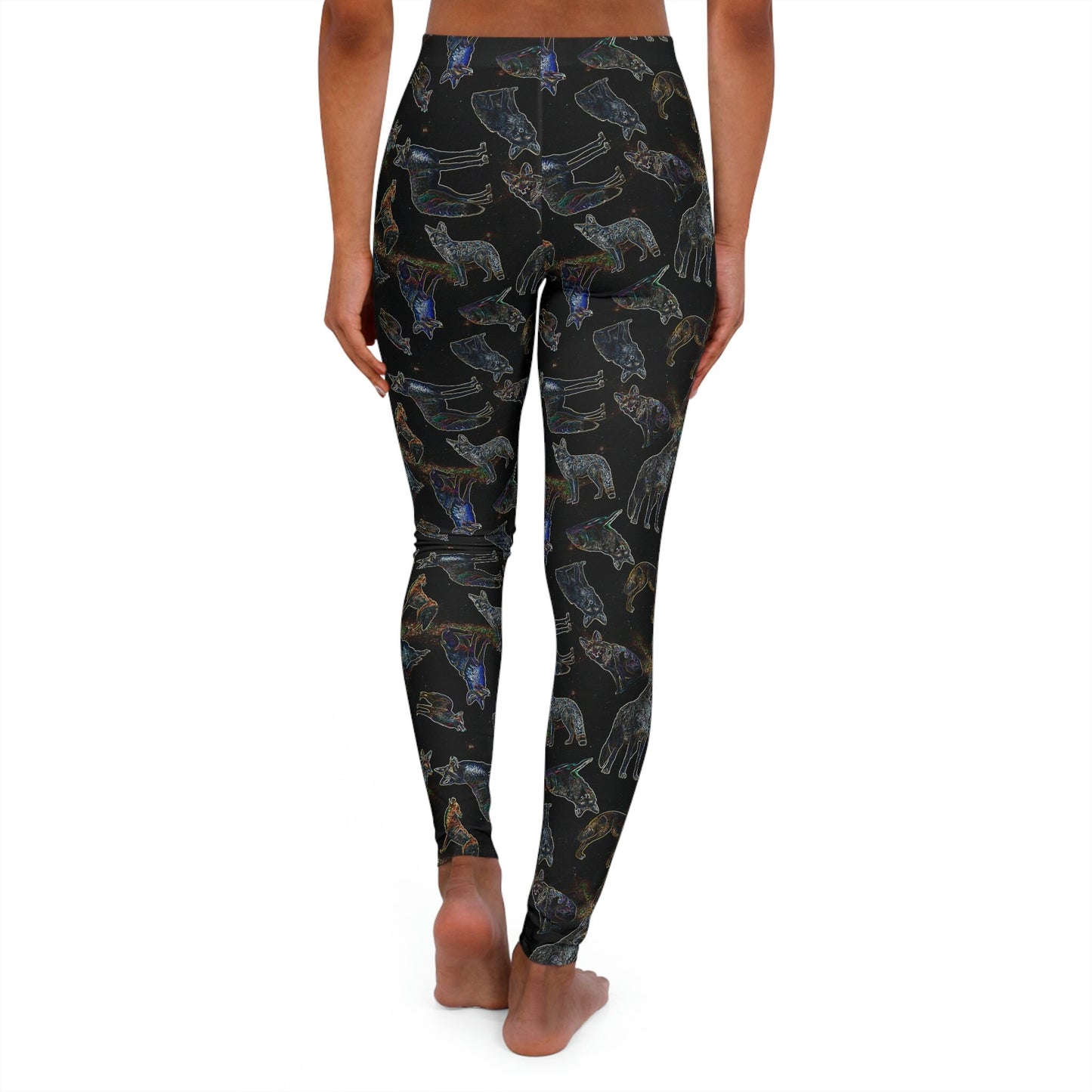 Coyote Galaxy Women's Spandex Leggings