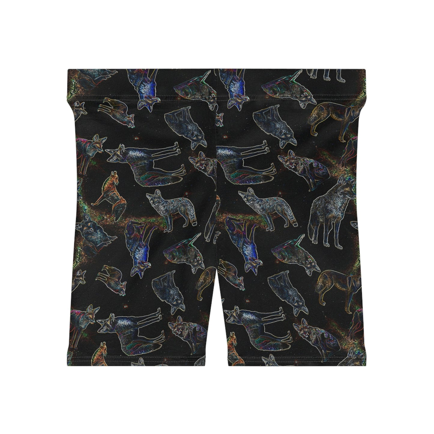 Coyote Galaxy Women's Biker Shorts