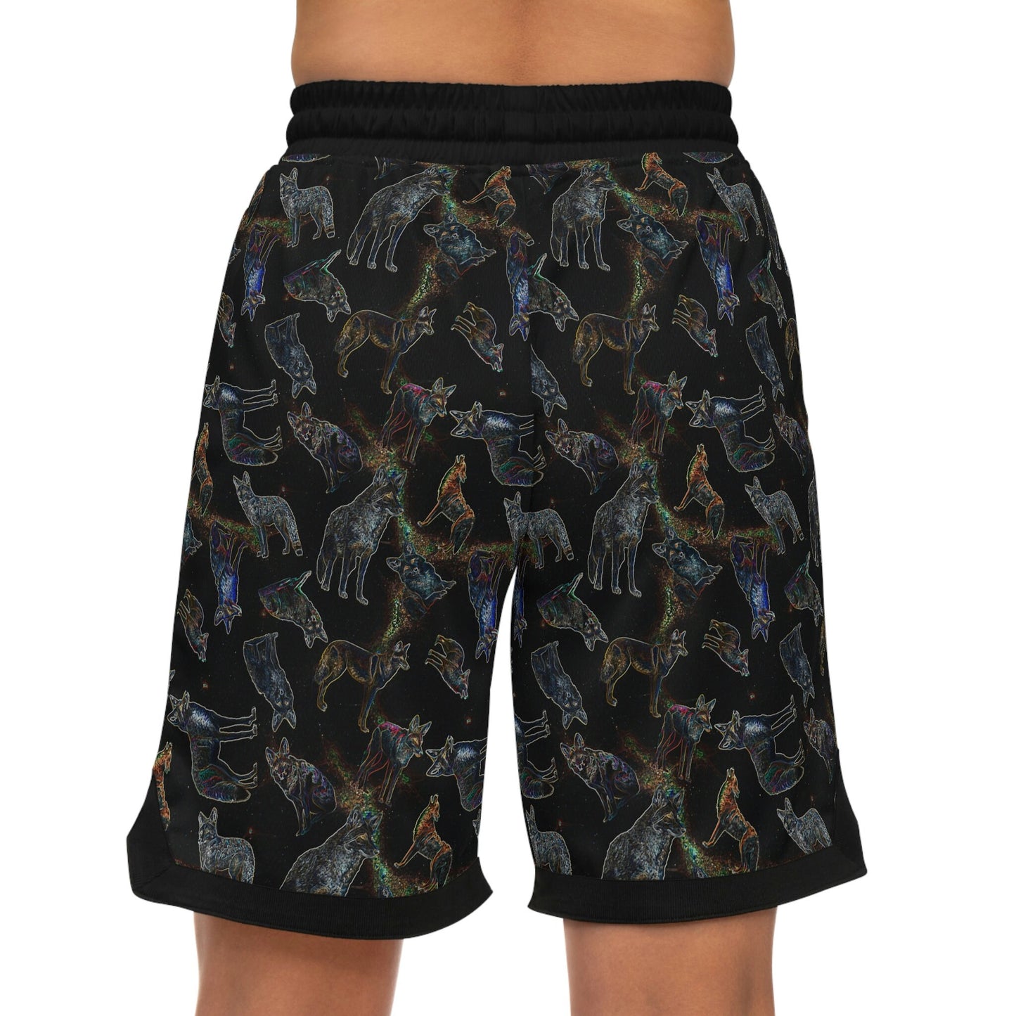 Coyote Galaxy Basketball Rib Shorts