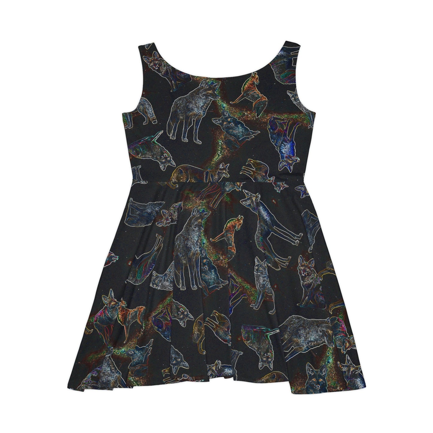 Coyote Galaxy Women's Skater Dress