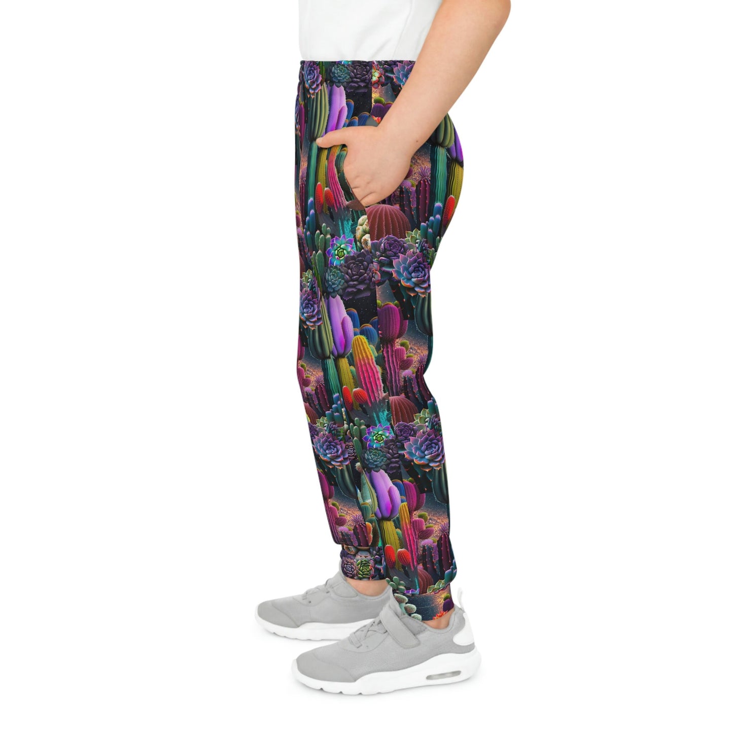 Coyote Cactus Dream Children's casual wear Joggers Sweatpants Kid's Flashy Gear Cryptid Creatures Co