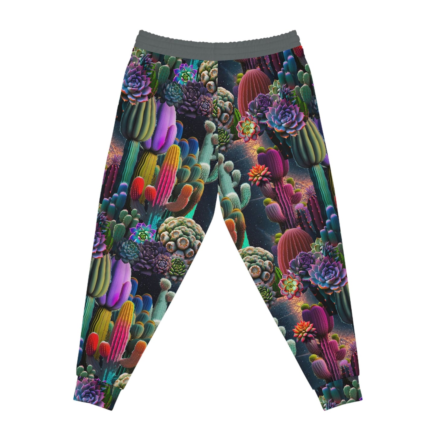 Coyote Cactus Dream Athletic Joggers Flashy Gear Street Wear Cryptid Creatures Co